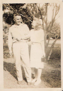 Milly with Lorne in Hawaii