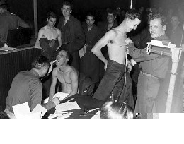 Fort Snelling draftee medical exam