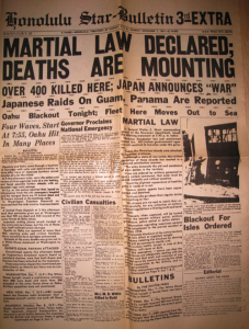 Honolulu Star-Bulletin December 7th, 1941