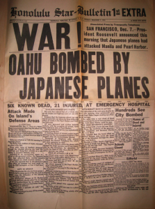 Honolulu Star-Bulletin December 7th, 1941