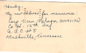 Beany's Tennessee address