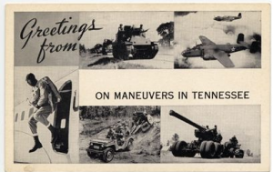 Tennessee Maneuvers Postcard Tennessee Maneuvers Postcard