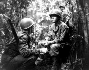 Soldiers on Guadalcanal