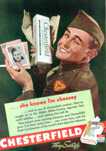 WWII Cigarette Ad WWII Cigarette Ad