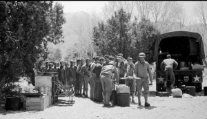 Bivouac Chow Time, Camp Carson Bivouac Chow Time, Camp Carson