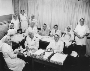 Surgical dressing unit, Red Cross