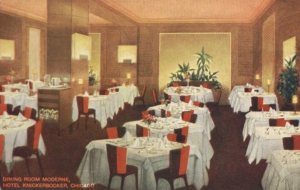 Dining Room, Hotel Knickerbocker Chicago