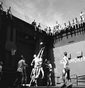 Troops Playing Basketball, 1944