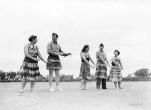 US Serviceman Learning Maori Dance US Serviceman Learning Maori Dance