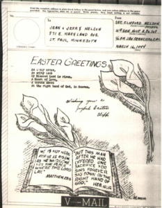 Easter V-Mail From Cliff