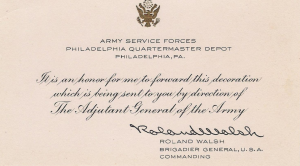 Bronze Star Award