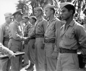 Pacific Award Ceremony, 1944