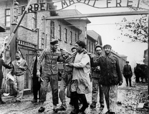 Russian Troops Liberate Auschwitz Prisoners