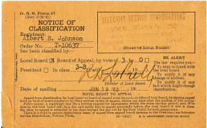 Notice Of Classification