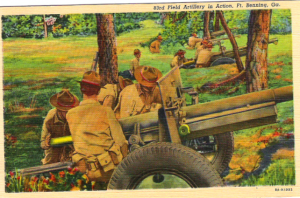 Field Artillery In Action, Ft. Benning, GA