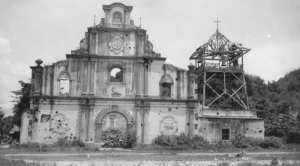 Church at San Fernando, La Union 1945 Church at San Fernando, La Union 1945